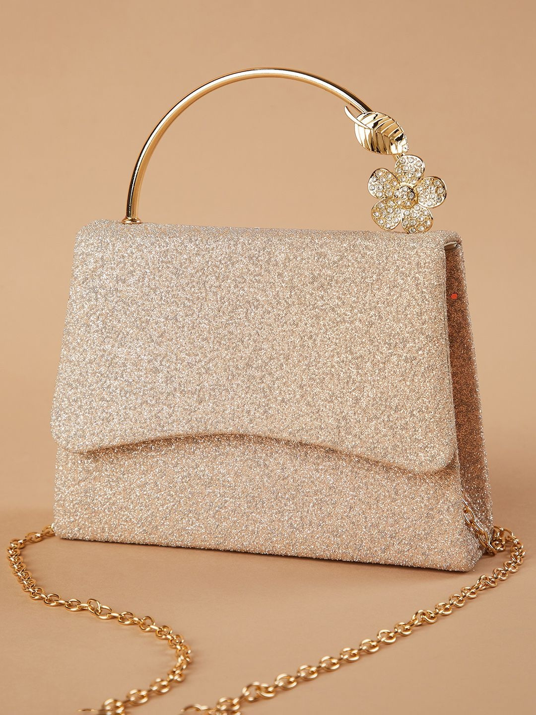 CODE by Lifestyle Textured Structured Handheld Bag