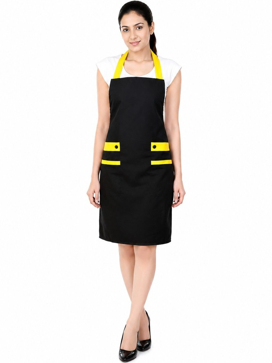SWITCHON Yellow & Black Water Resistance Apron