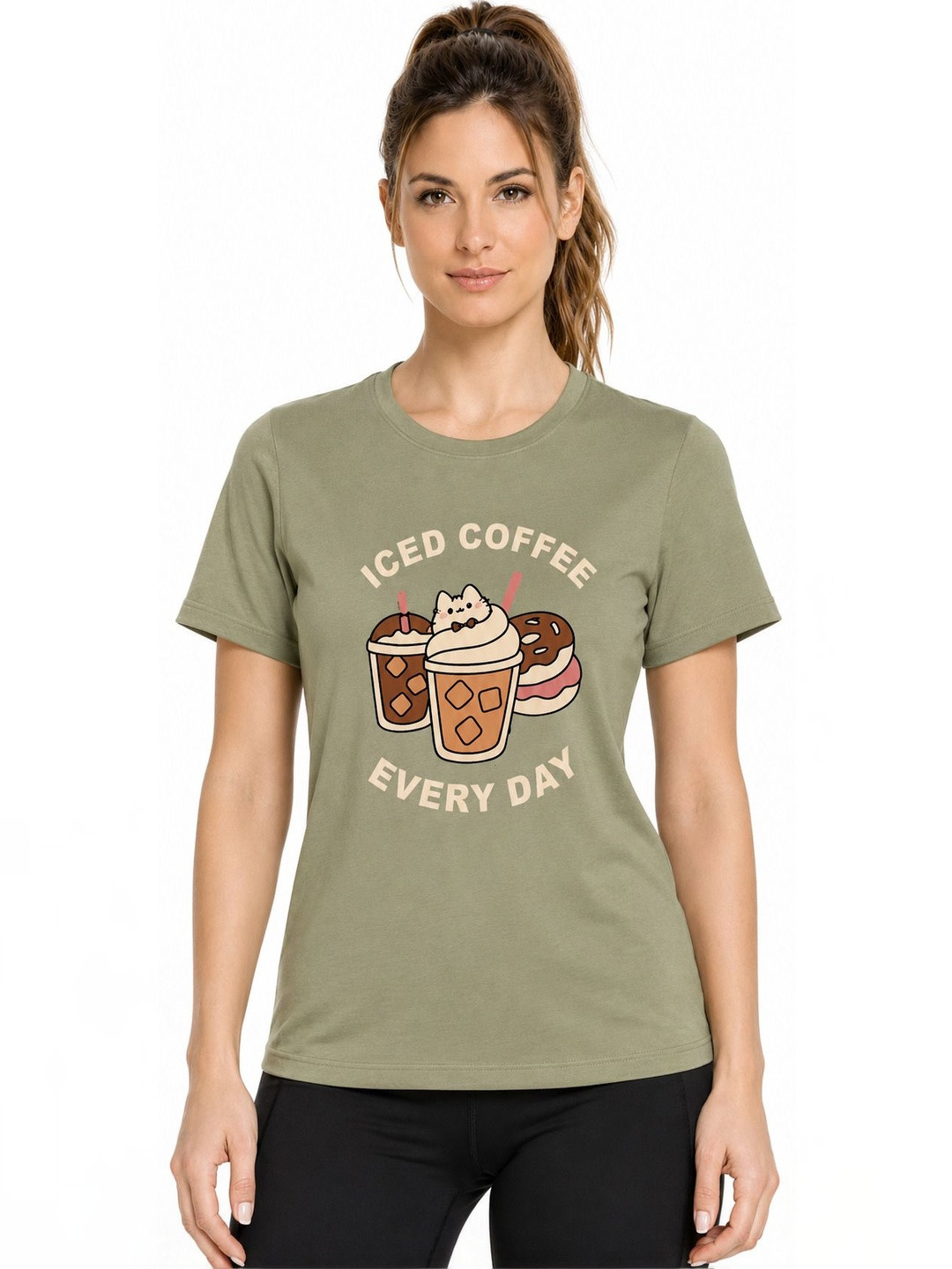 ELVIA Women Printed T-shirt
