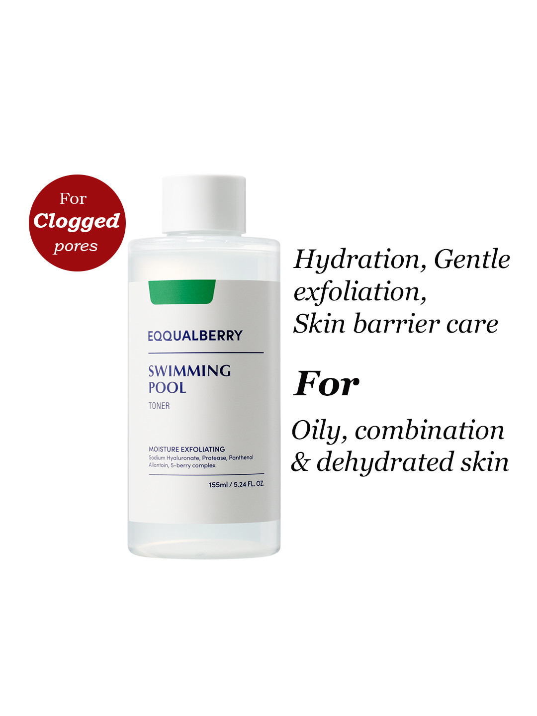 Eqqualberry Swimming Pool Toner 155ml