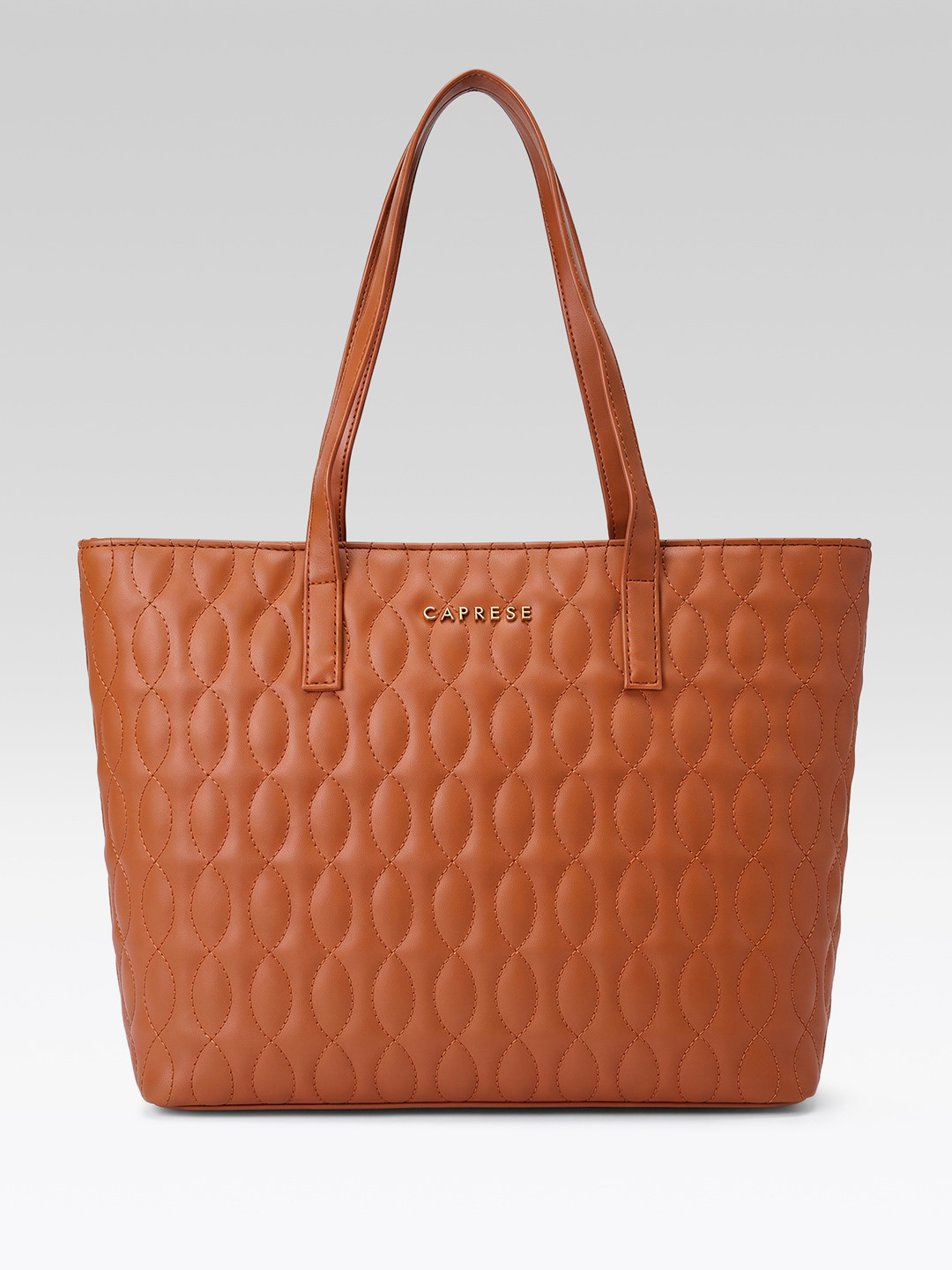 Caprese Textured Structured Shoulder Bag