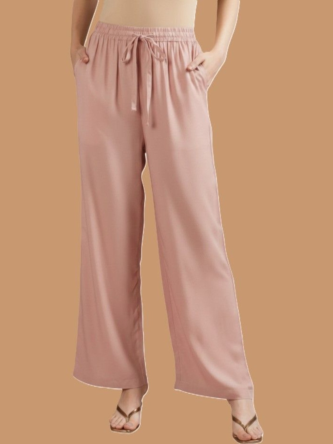 Oxinexx Women Knitted Ethnic Palazzos