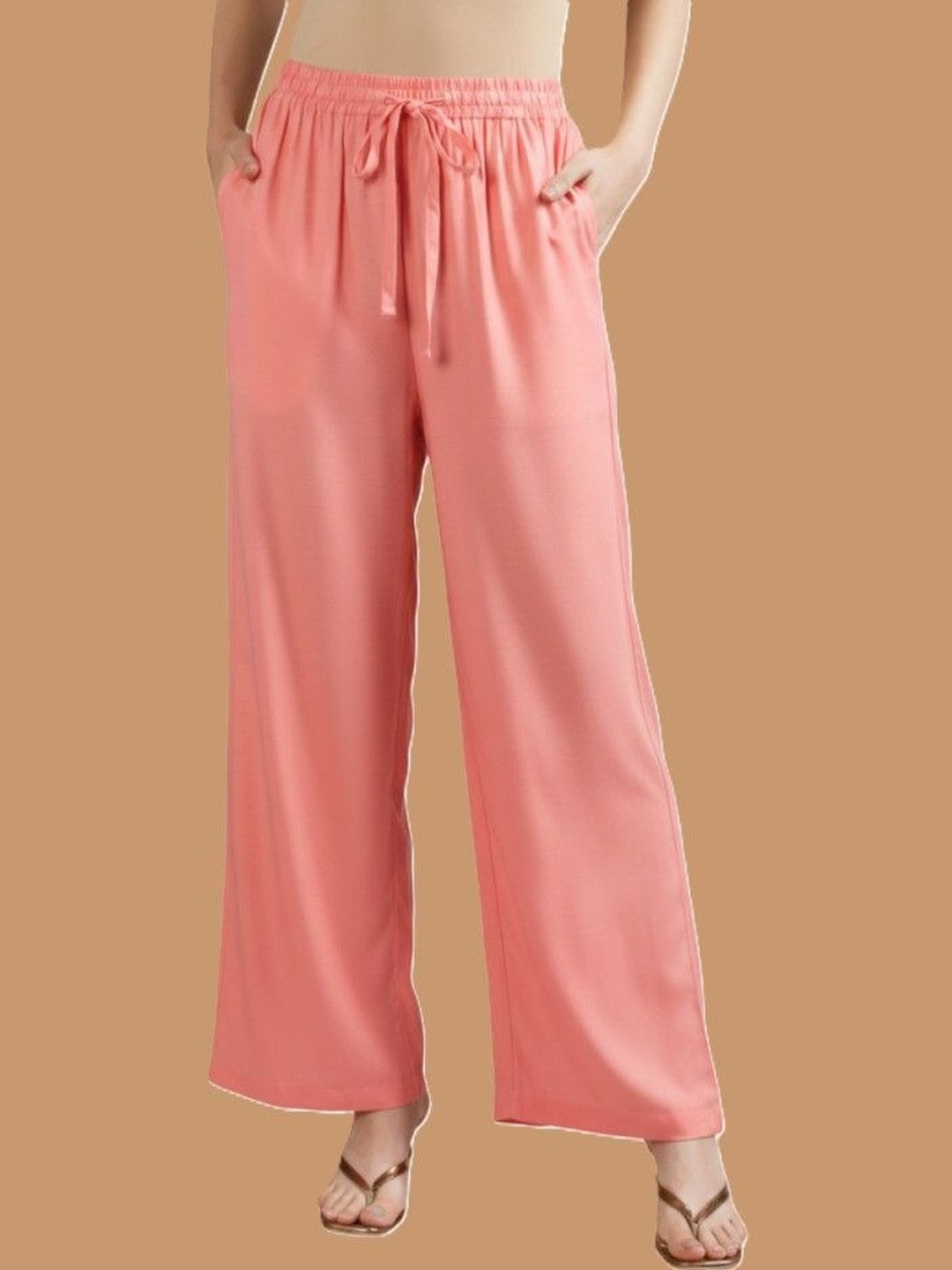 Oxinexx Women Knitted Ethnic Palazzos