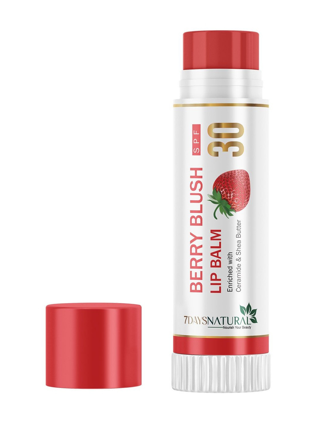 7DAYSNATURAL Lip Balm With Berry Extract & Vitamin E For Lip Nourishment - 5g