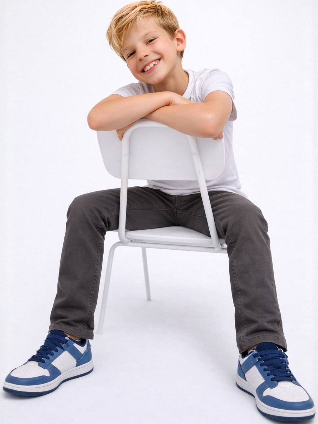 ZAB- ZEN ALPHA BETA Boys Regular Fit High-Rise Jeans