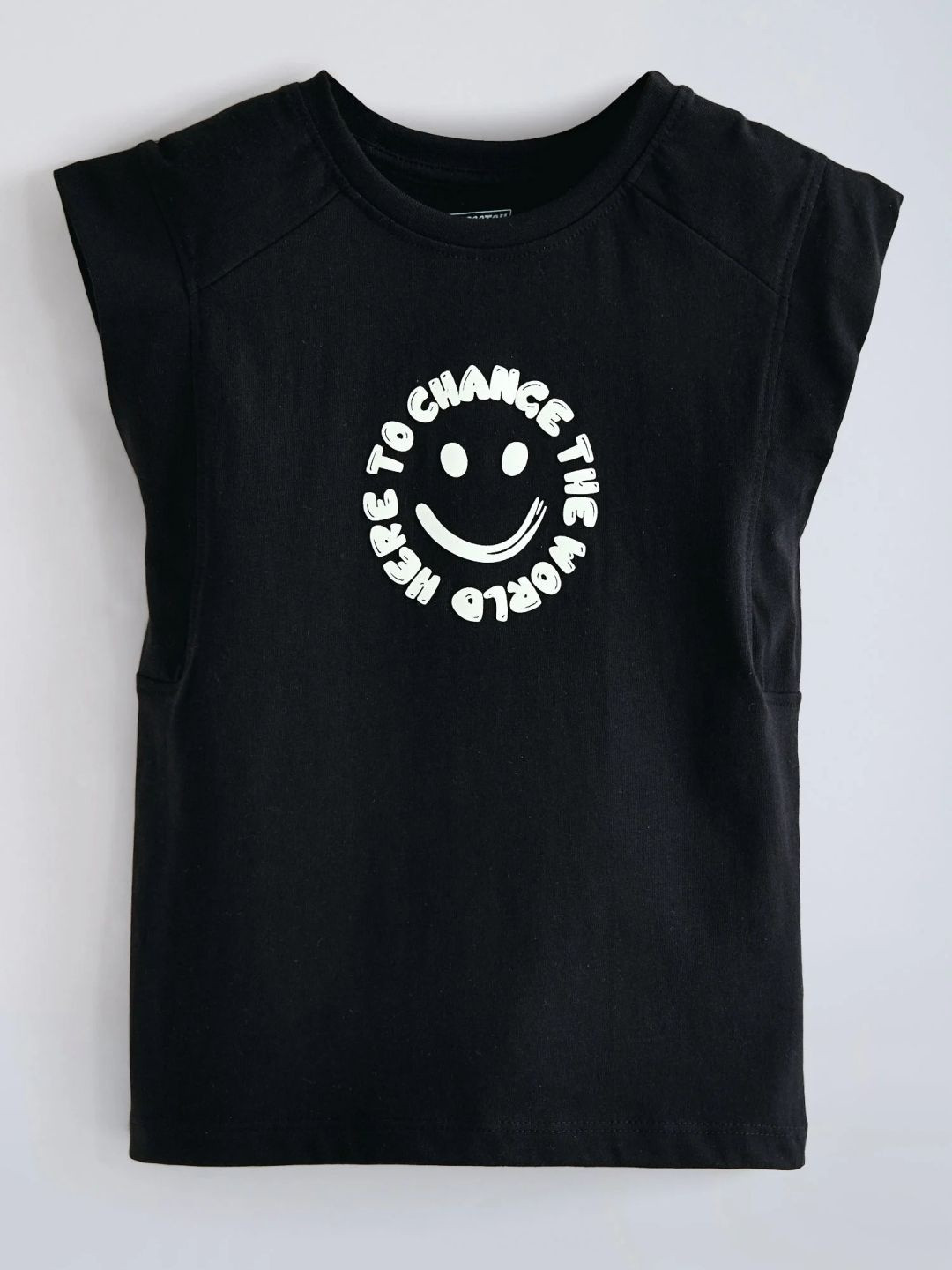 Hopscotch Boys Typography Printed T-shirt