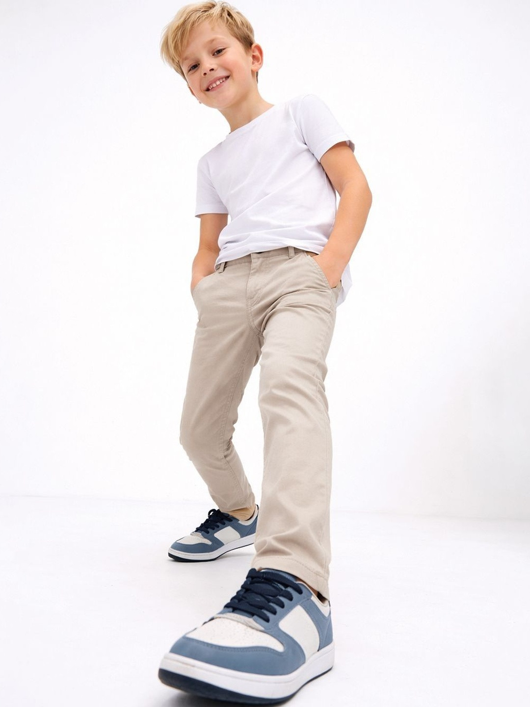 ZAB- ZEN ALPHA BETA Boys Regular Fit High-Rise Jeans