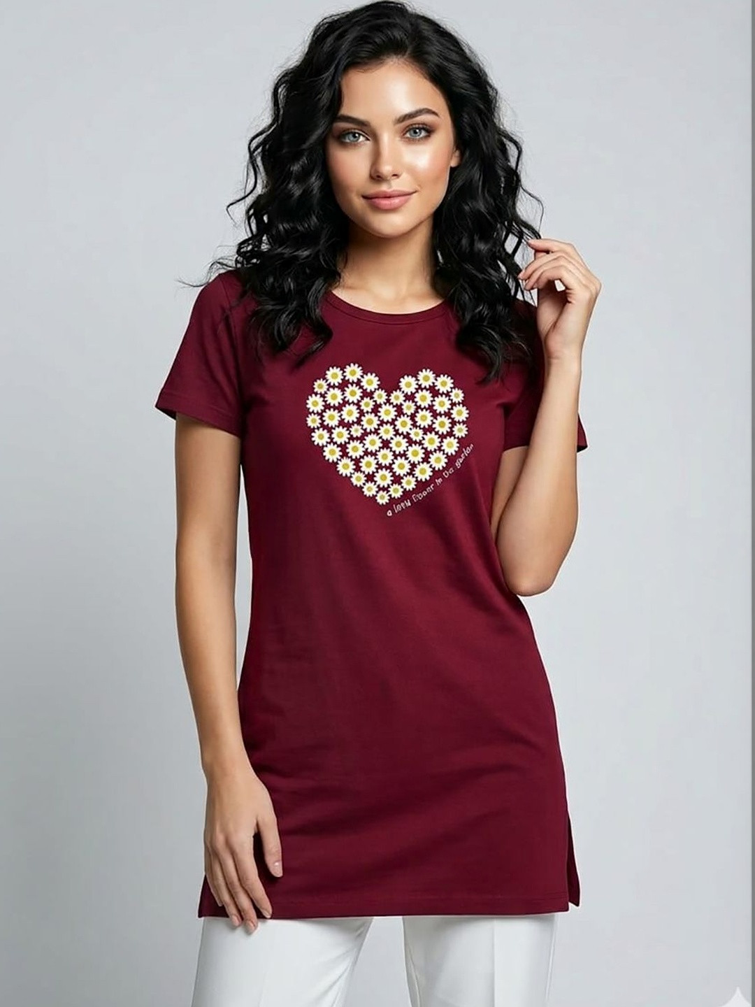 Moda Rapido Women Floral Printed T-shirt