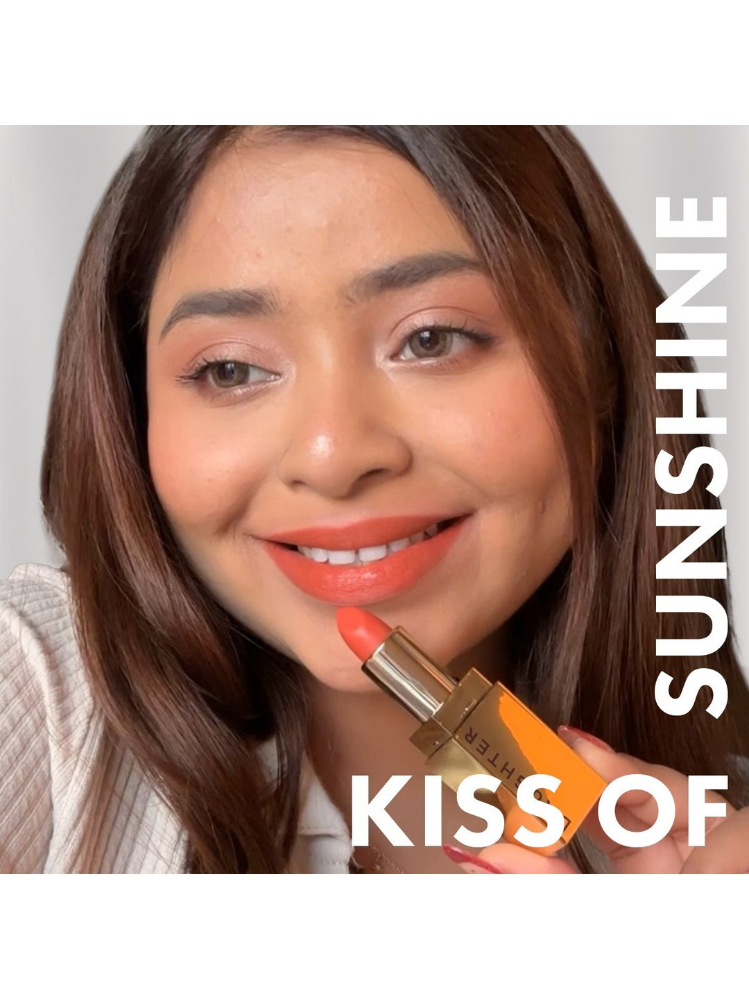DAUGHTER EARTH Phytonutrient Long Lasting Lipstick With Rosehip Oil -4g- Kiss Of Sunshine