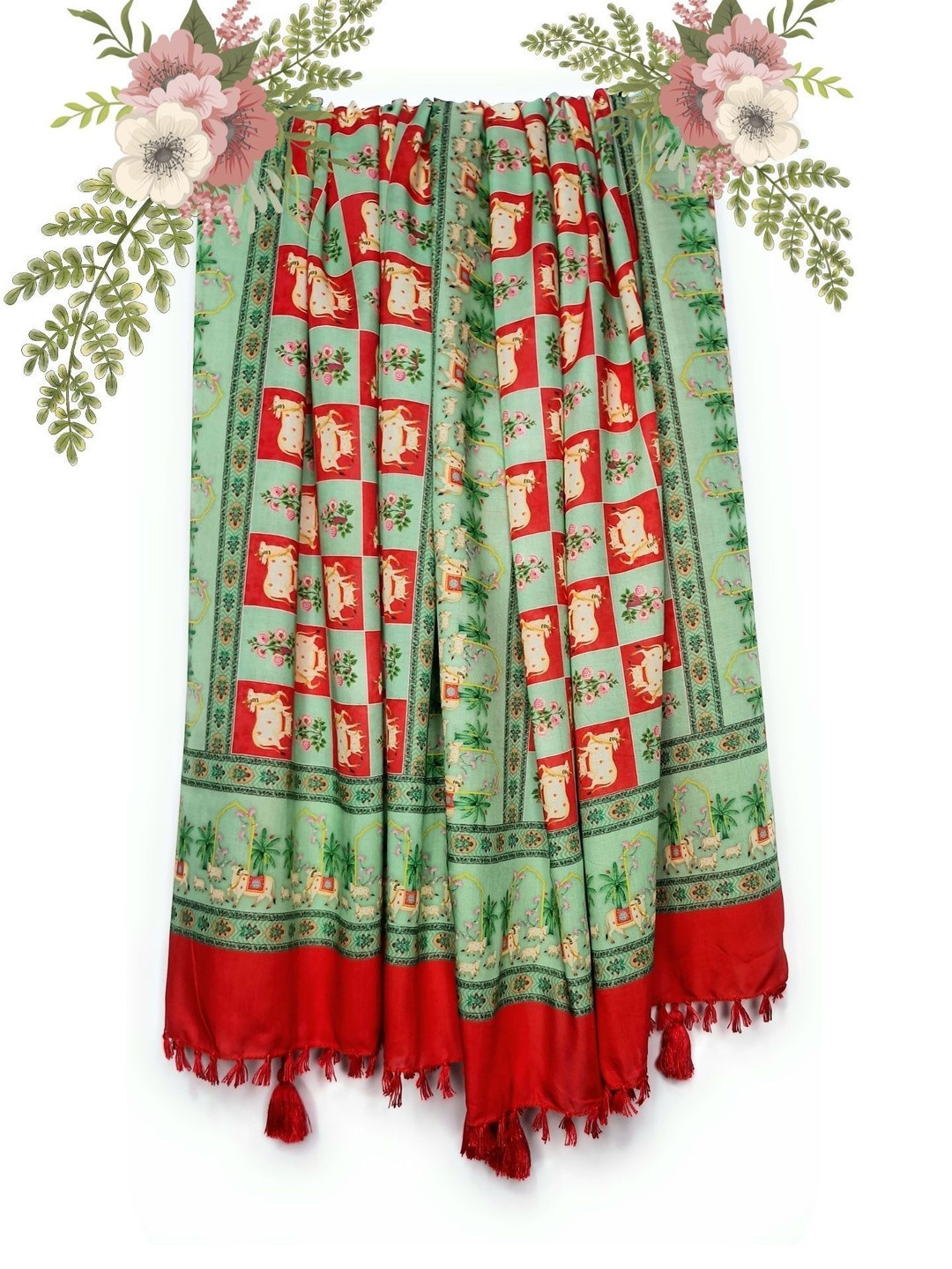 CHANDWASIA Women Printed Stole