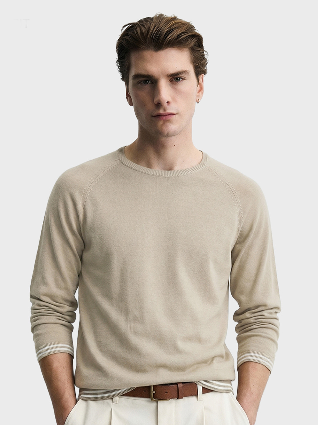 The Indian Garage Co Men Slim Fit T-shirt