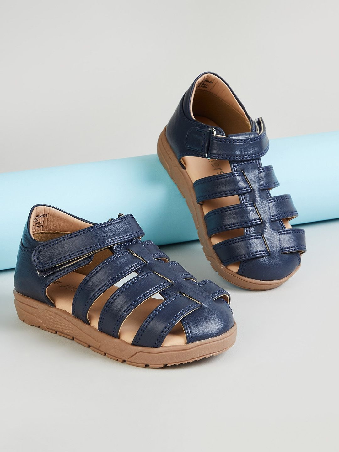 Juniors by Babyshop Boys PU Fisherman Sandals