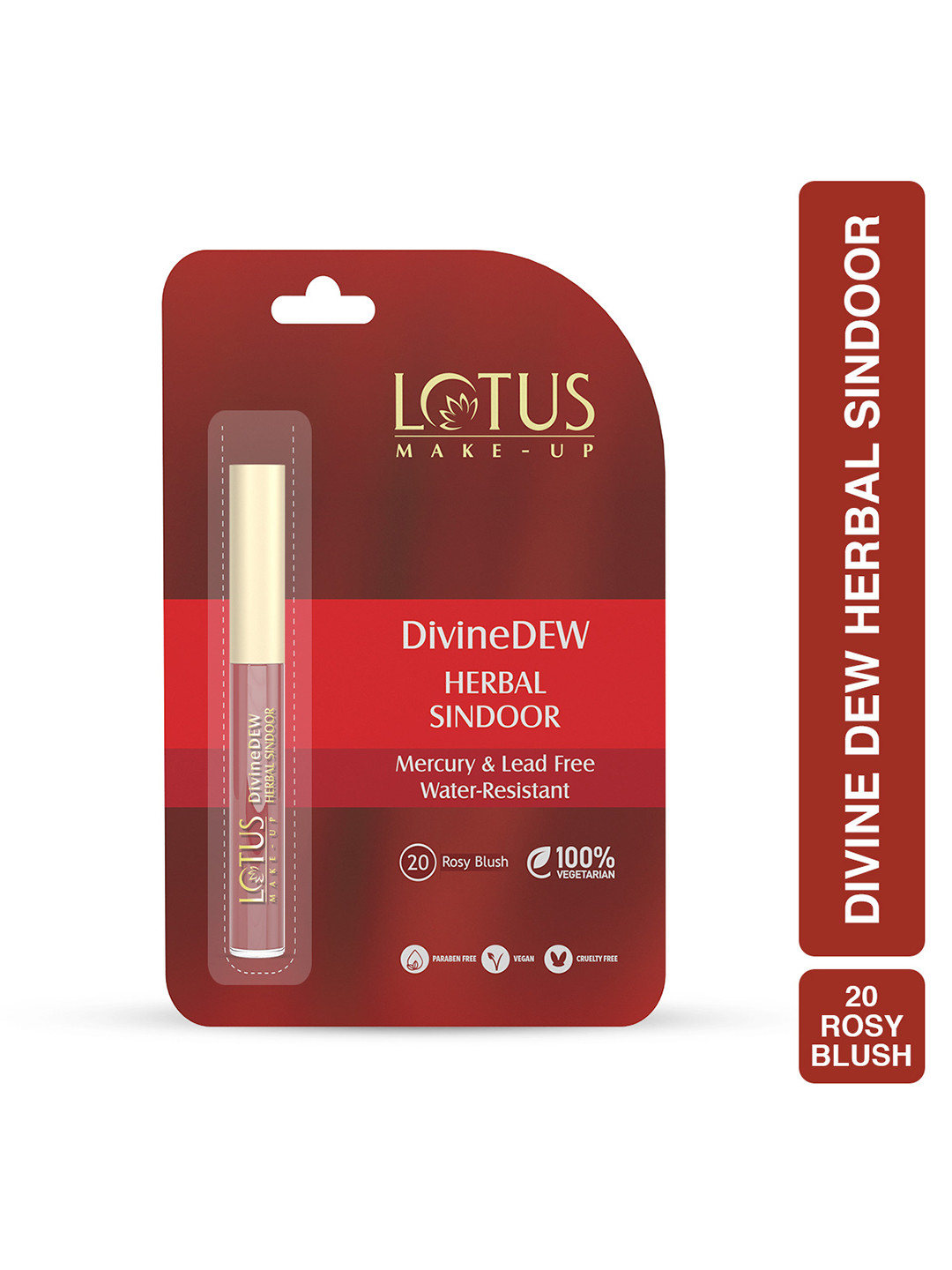 Lotus Herbals Sustainable Divine Dew Rosy Blush Sindoor-5.4 ML