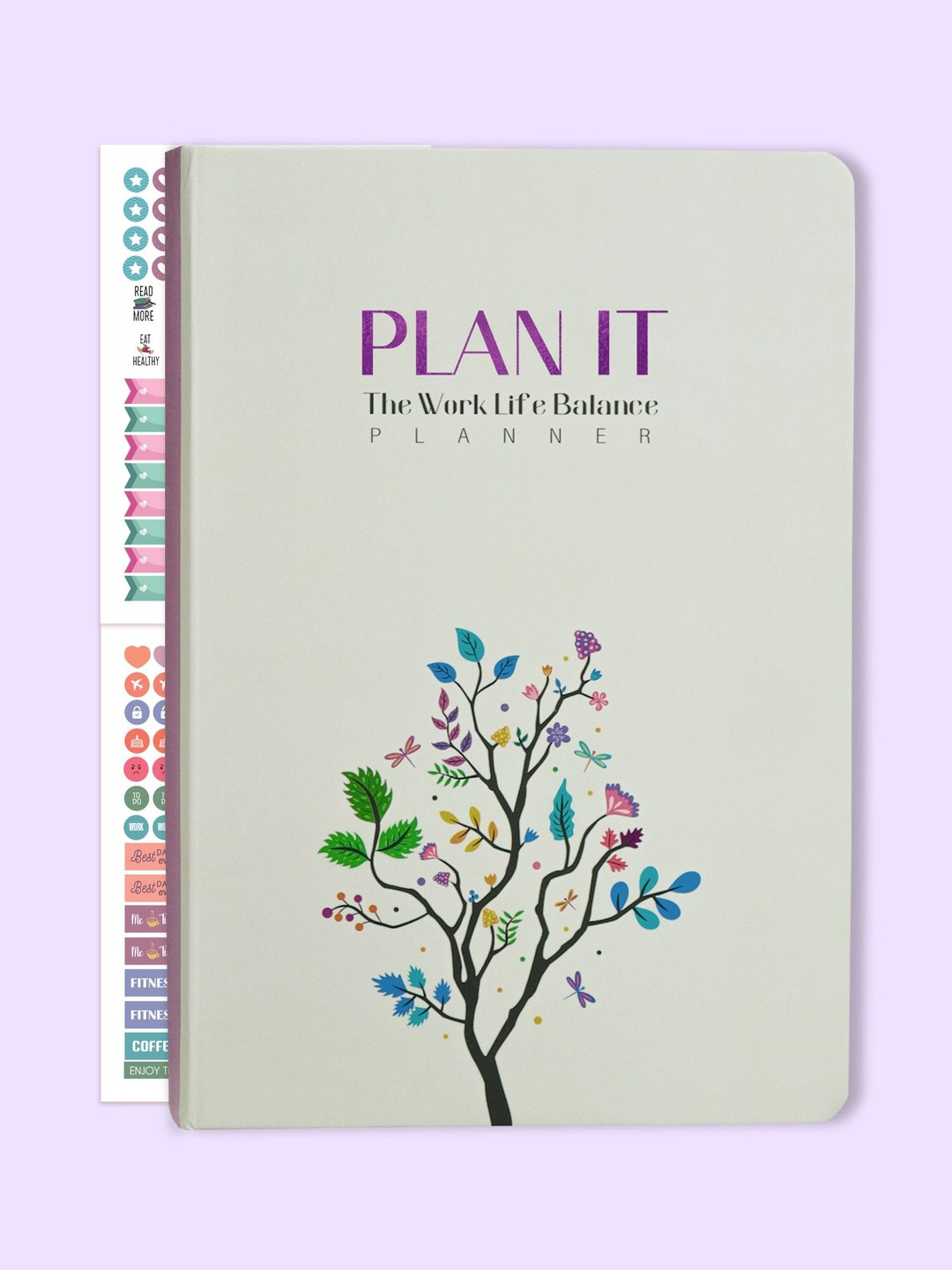 Doodle Work Life Balance Planner Notebook 336 Pages A5