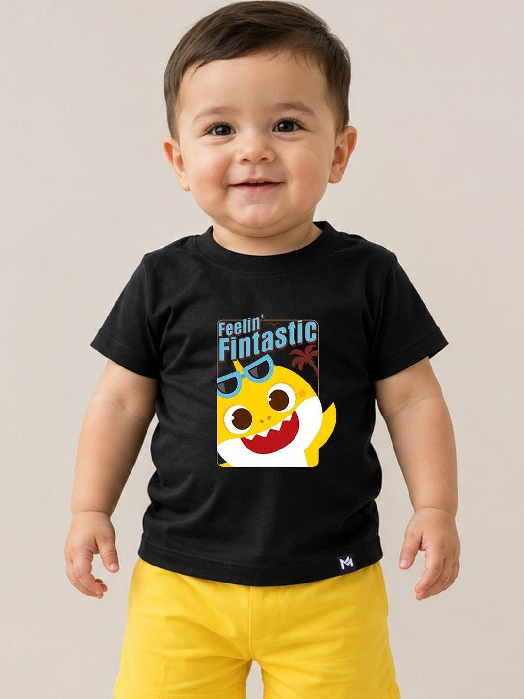 YK X Minute Mirth Kids Printed T-shirt