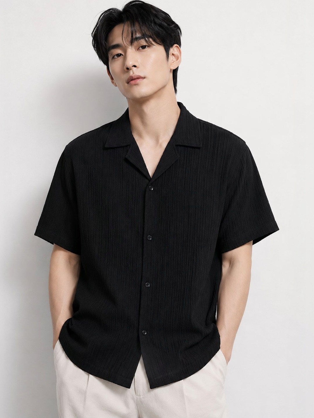 Urban Buccachi Men Classic Casual Shirt