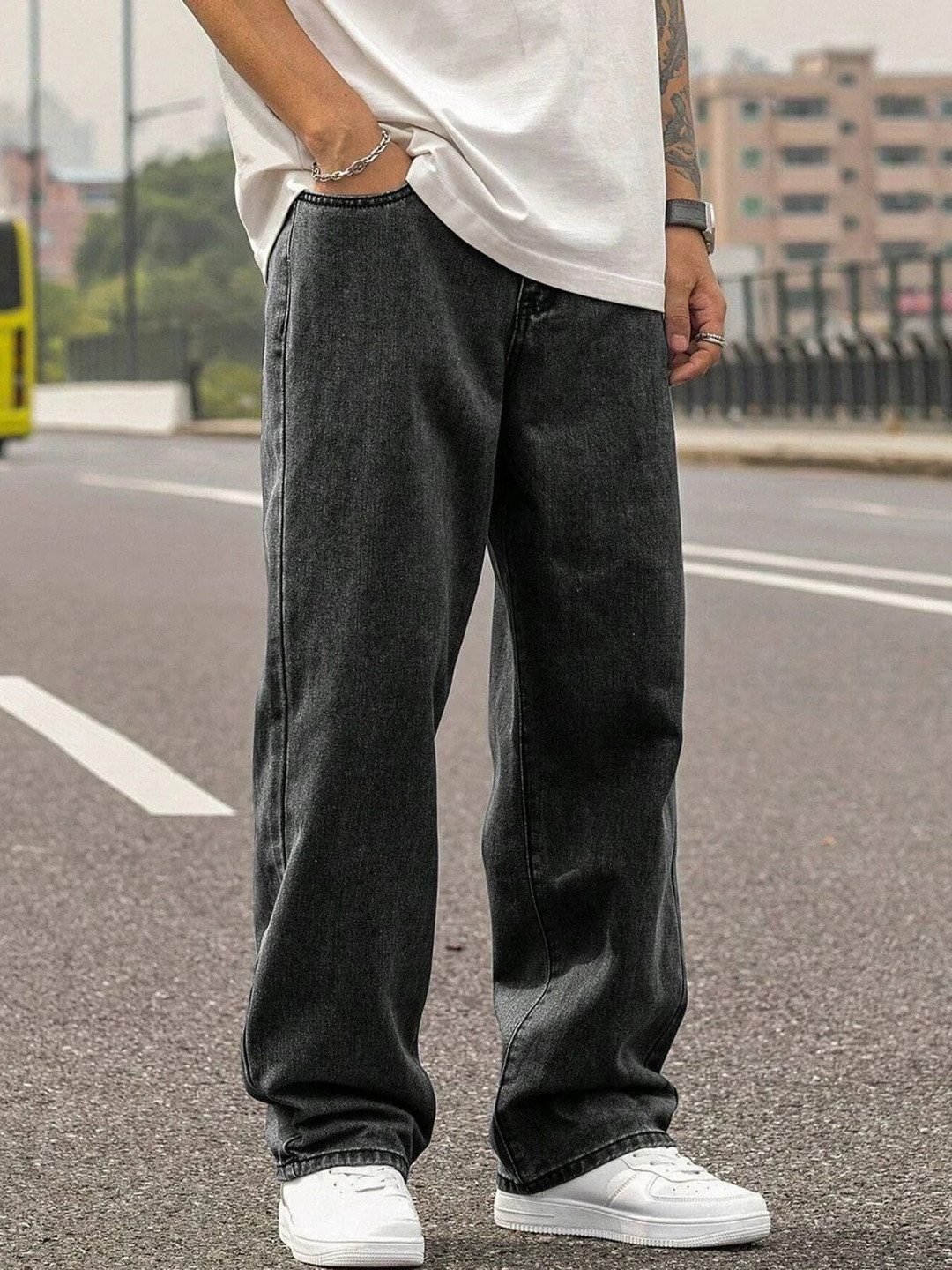 UNIFAV FASHION Men Mid-Rise Jeans