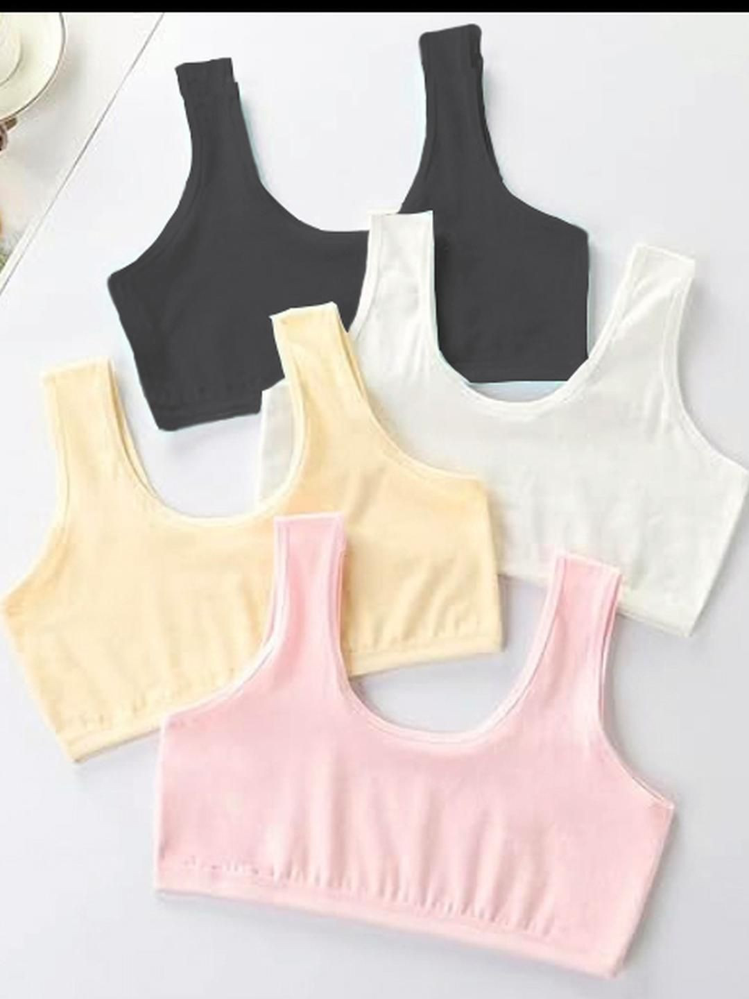 BRAAFEE Girls Pack of 4 Camisoles