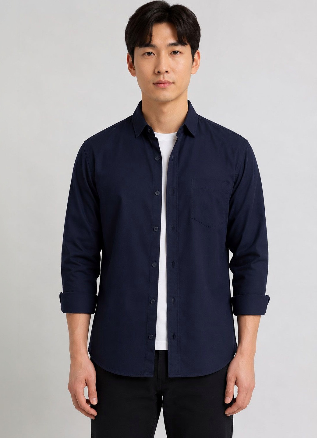Urban Buccachi Men Classic Casual Shirt