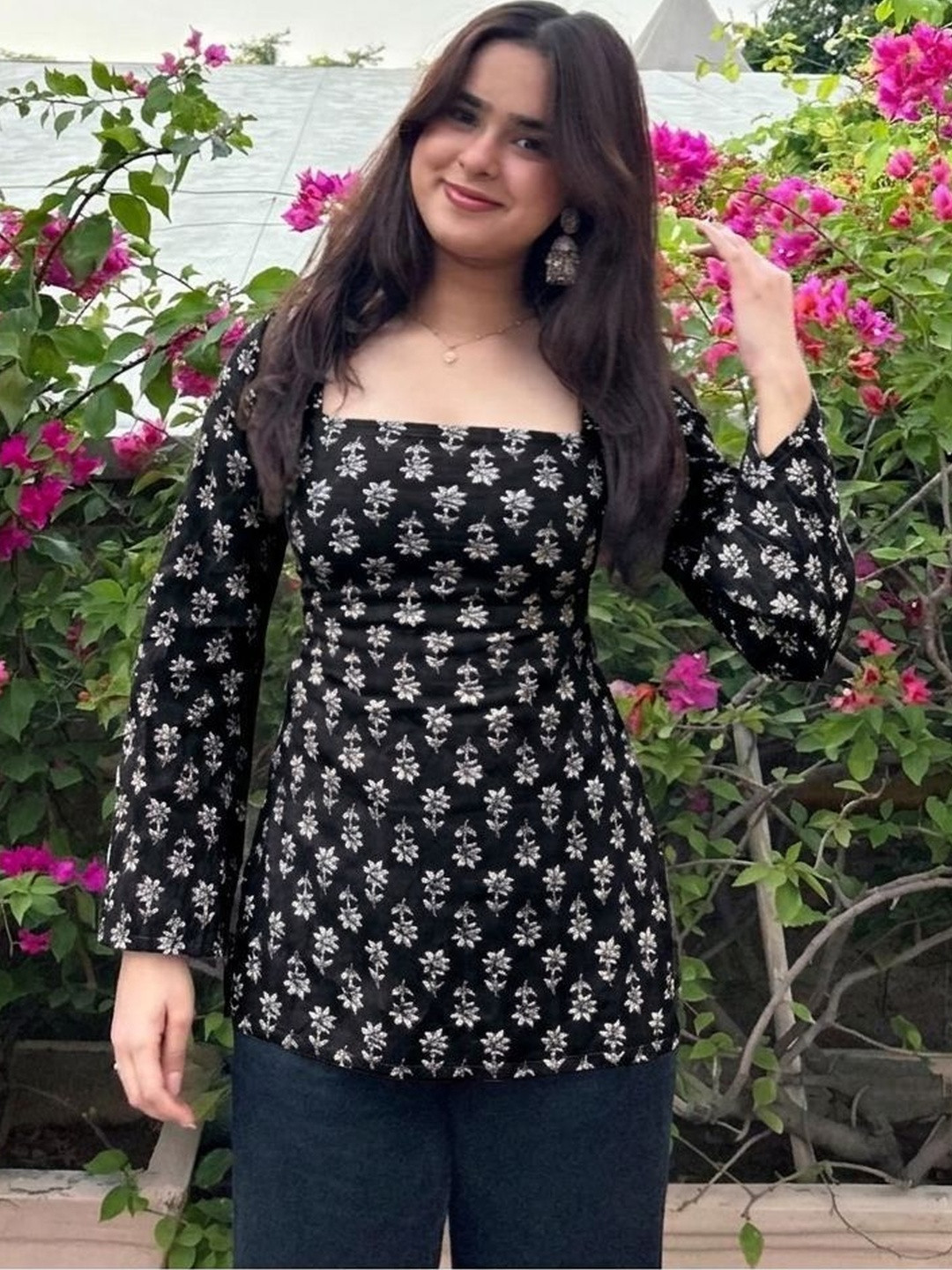 NEW4U Women Ethnic Motifs Printed Kurta