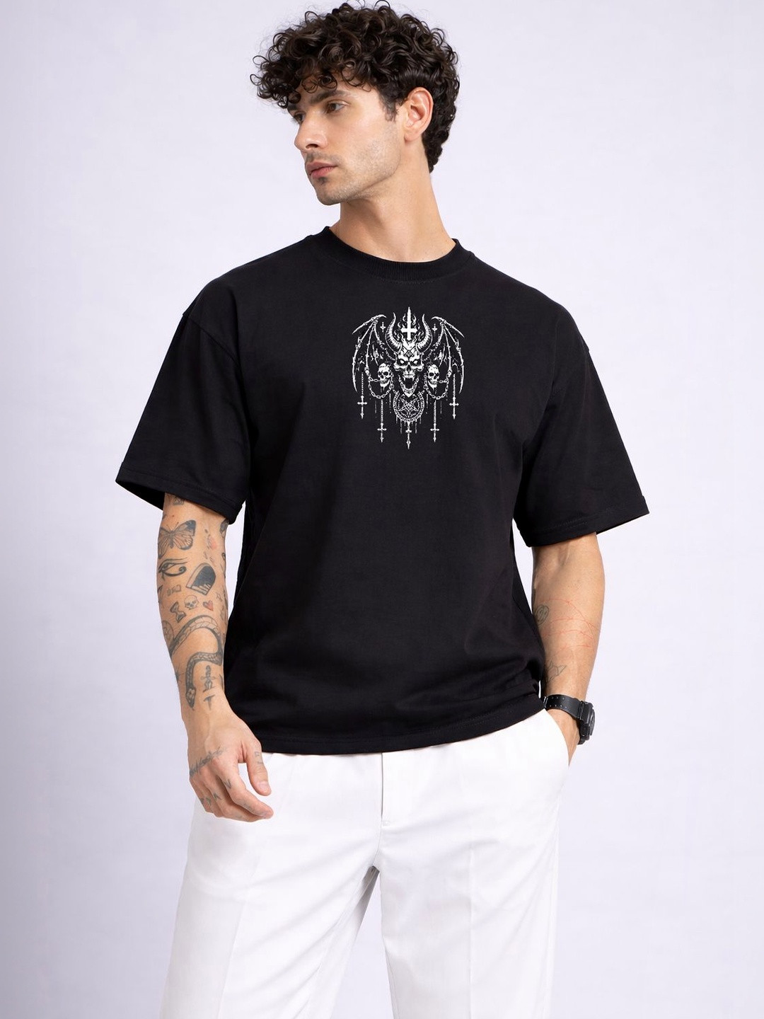 zentik Men Printed T-shirt