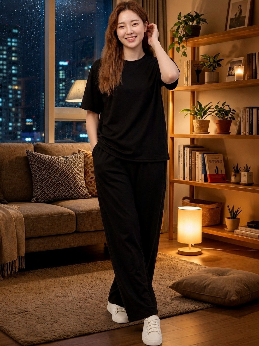 FITIN OUTFIT Women Night suit