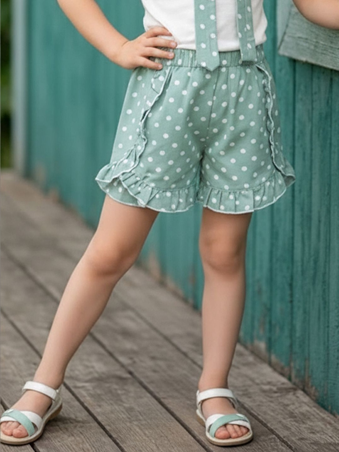 Cutiekins Girls Printed Shorts