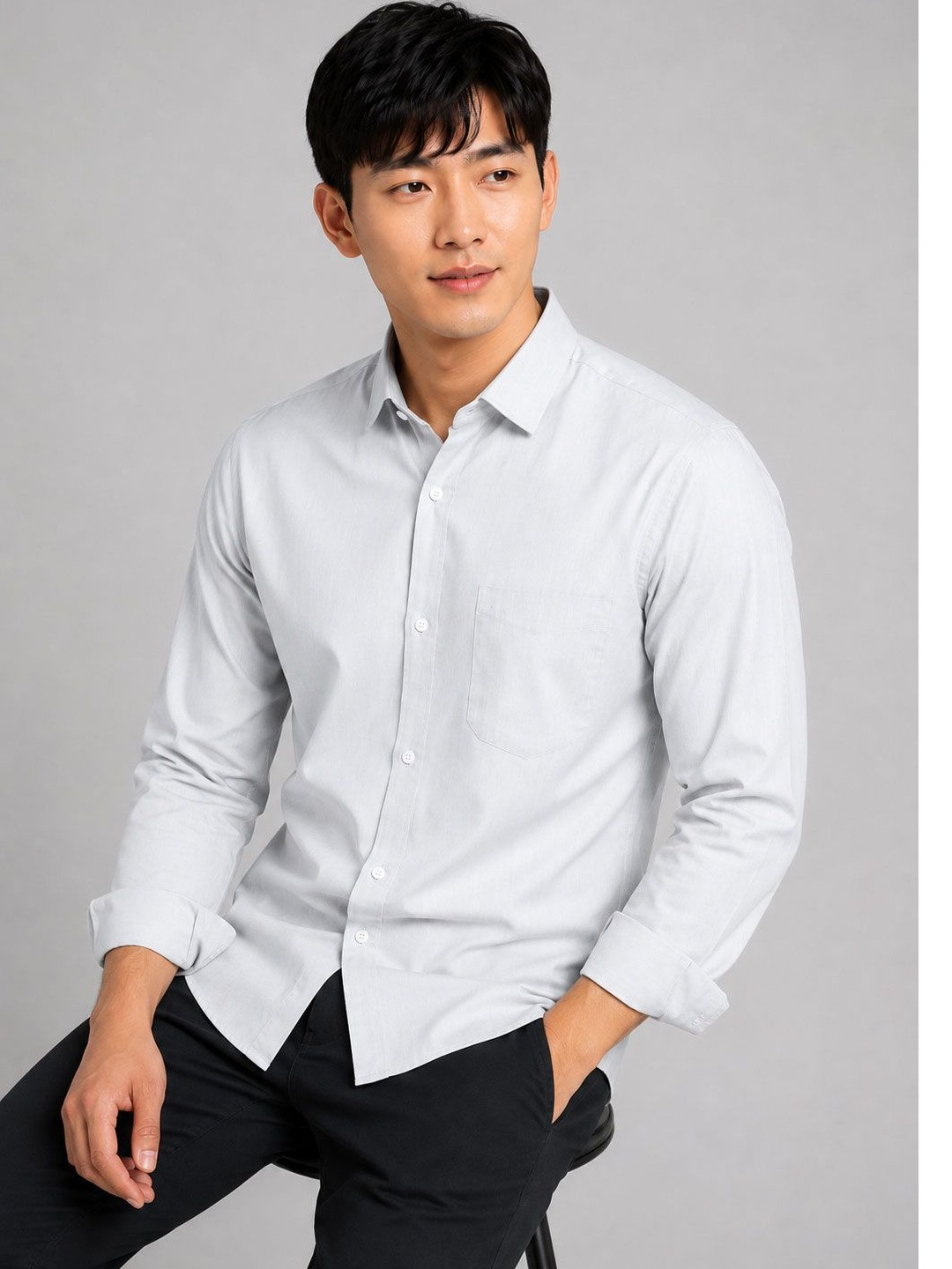 Urban Buccachi Men Classic Casual Shirt