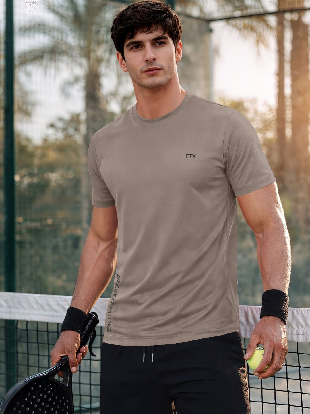 FTX Men Brand Logo T-shirt