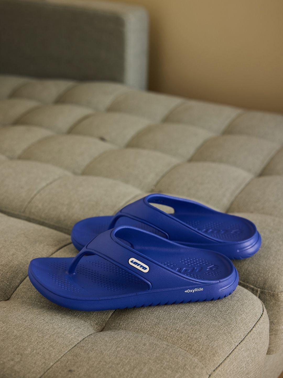 Lotto Men Momentum Blue Flip Flops