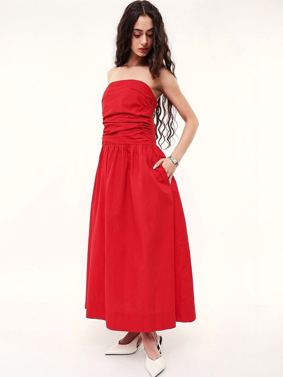DL Woman A-Line Midi Dress