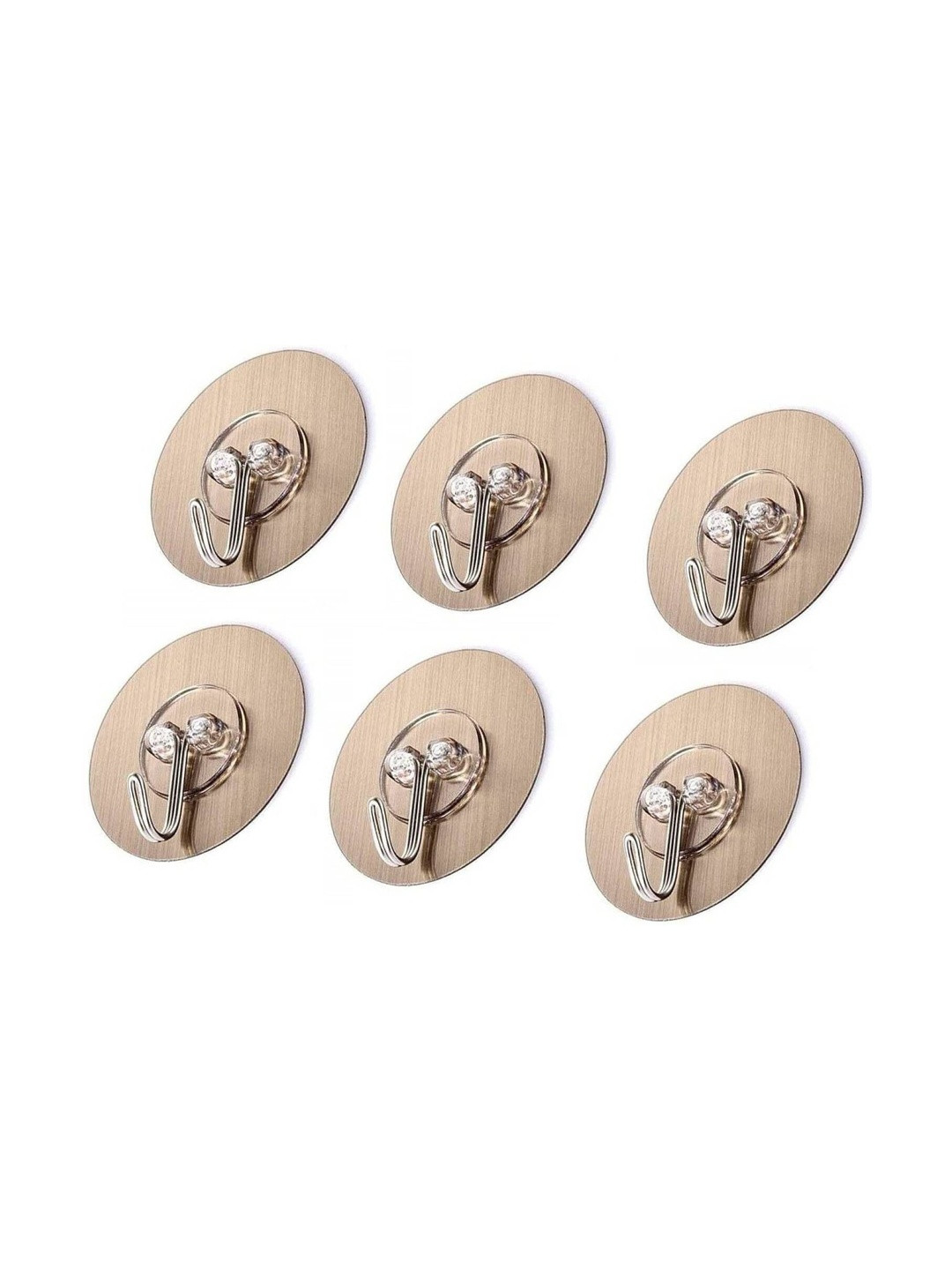 REDCARP 10-Pcs Transparent Wall Hooks & Holders