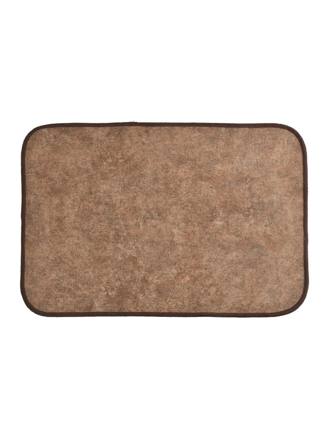 Florida Camel Brown Self Designed Anti Skid Indoor Doormats