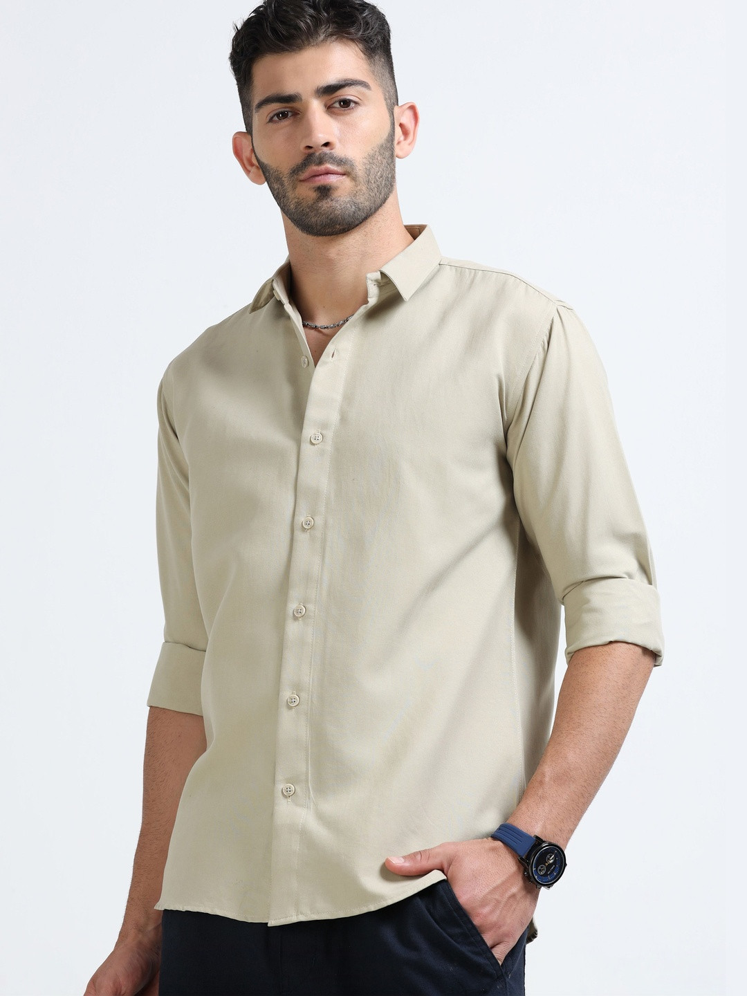 WHISQ Men Casual Shirt