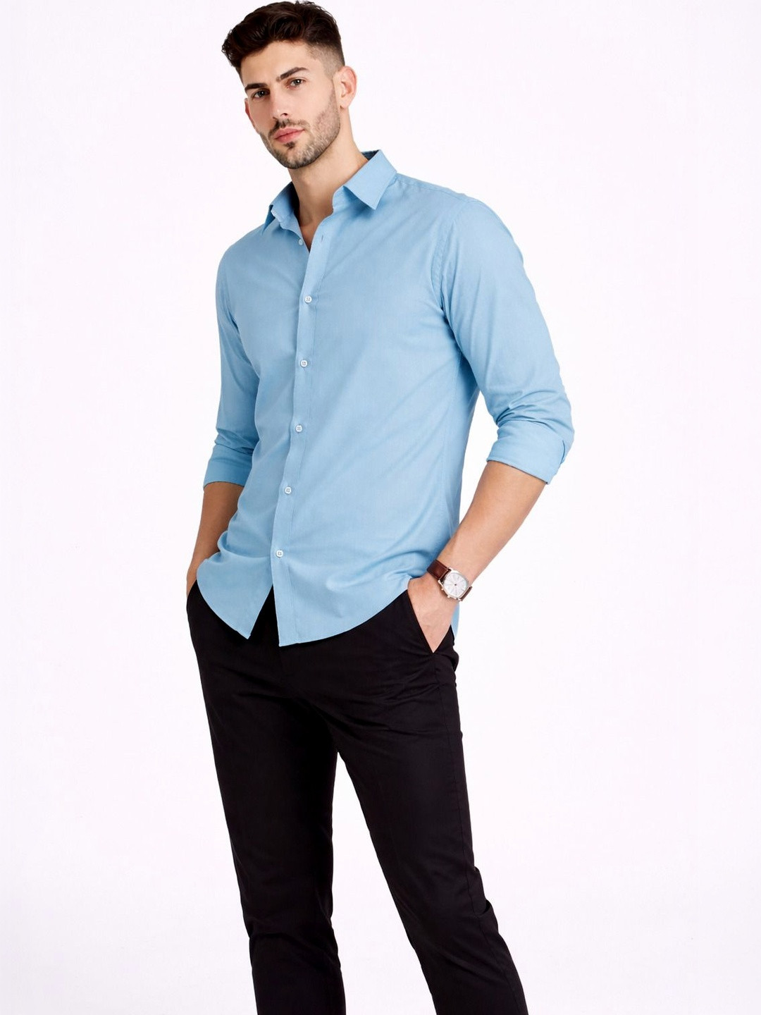 WHISQ Men Casual Shirt