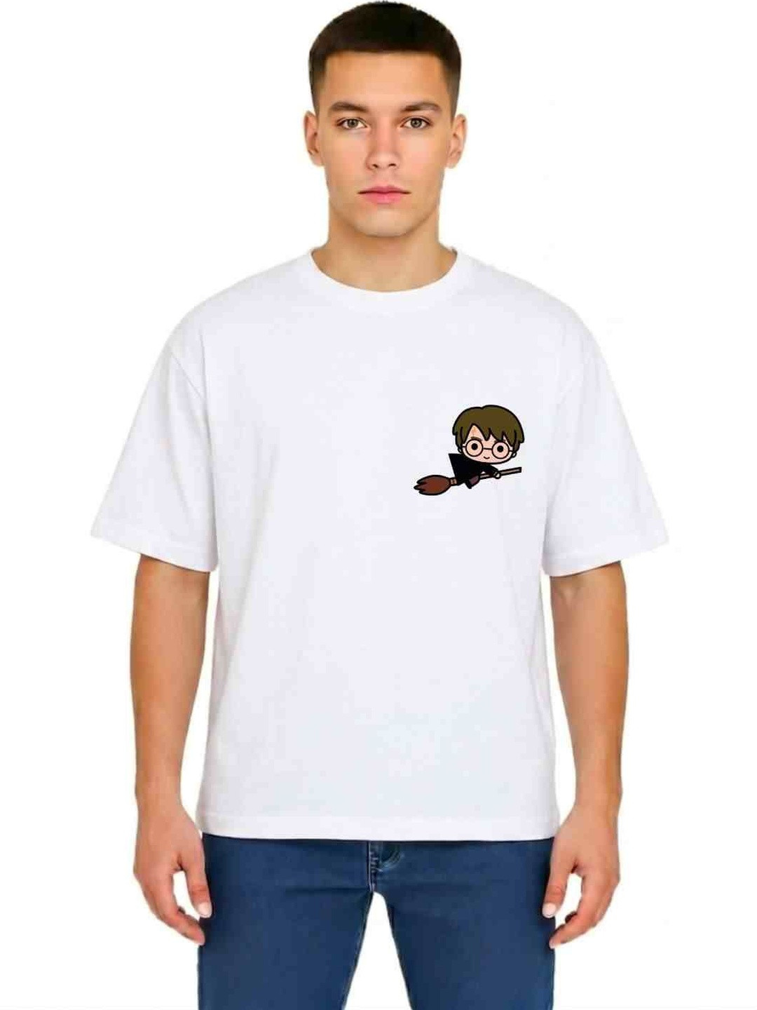 Derada Men Harry Potter Graphic T-shirt