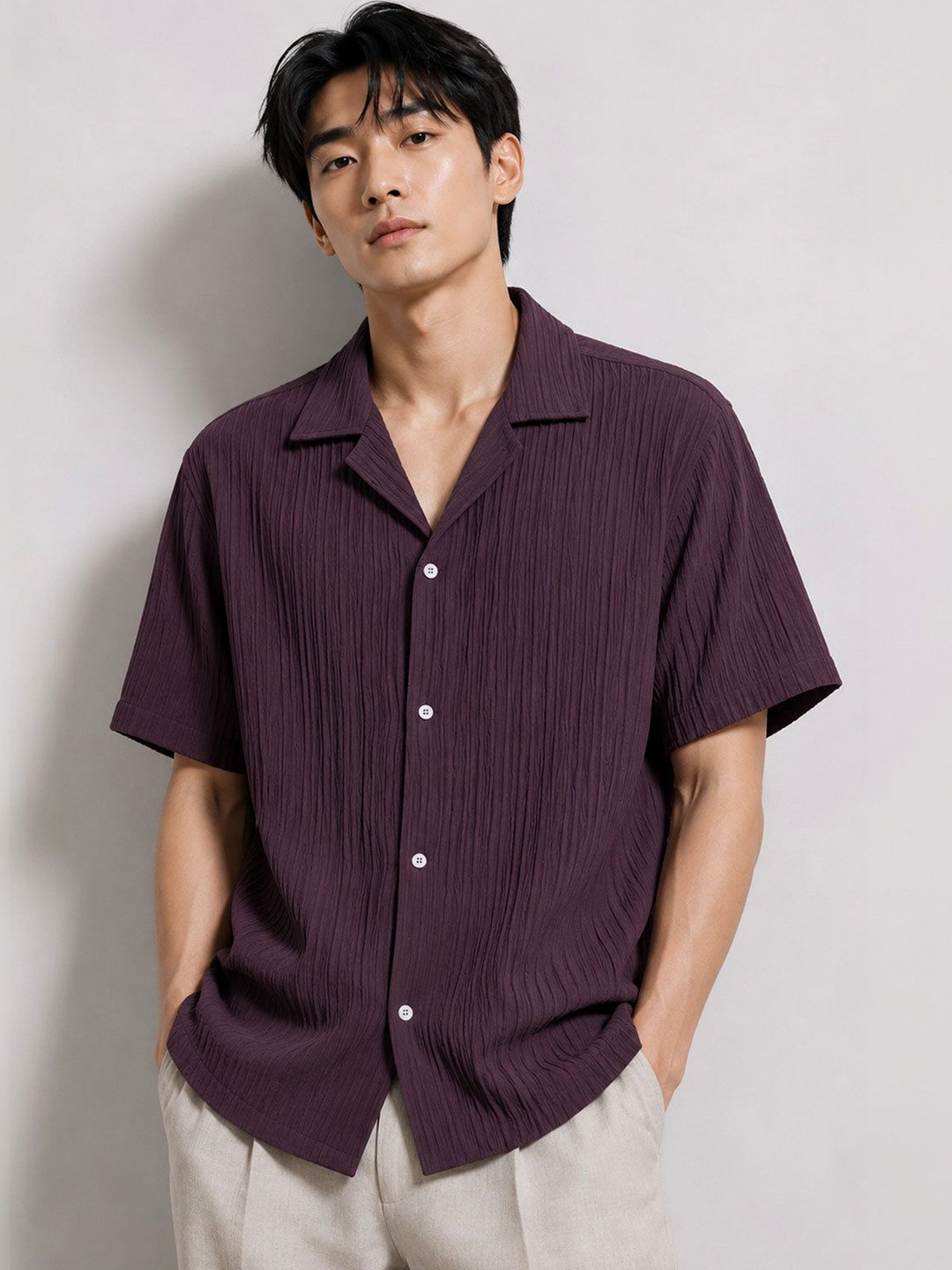 MaverIQ Men Classic Casual Shirt