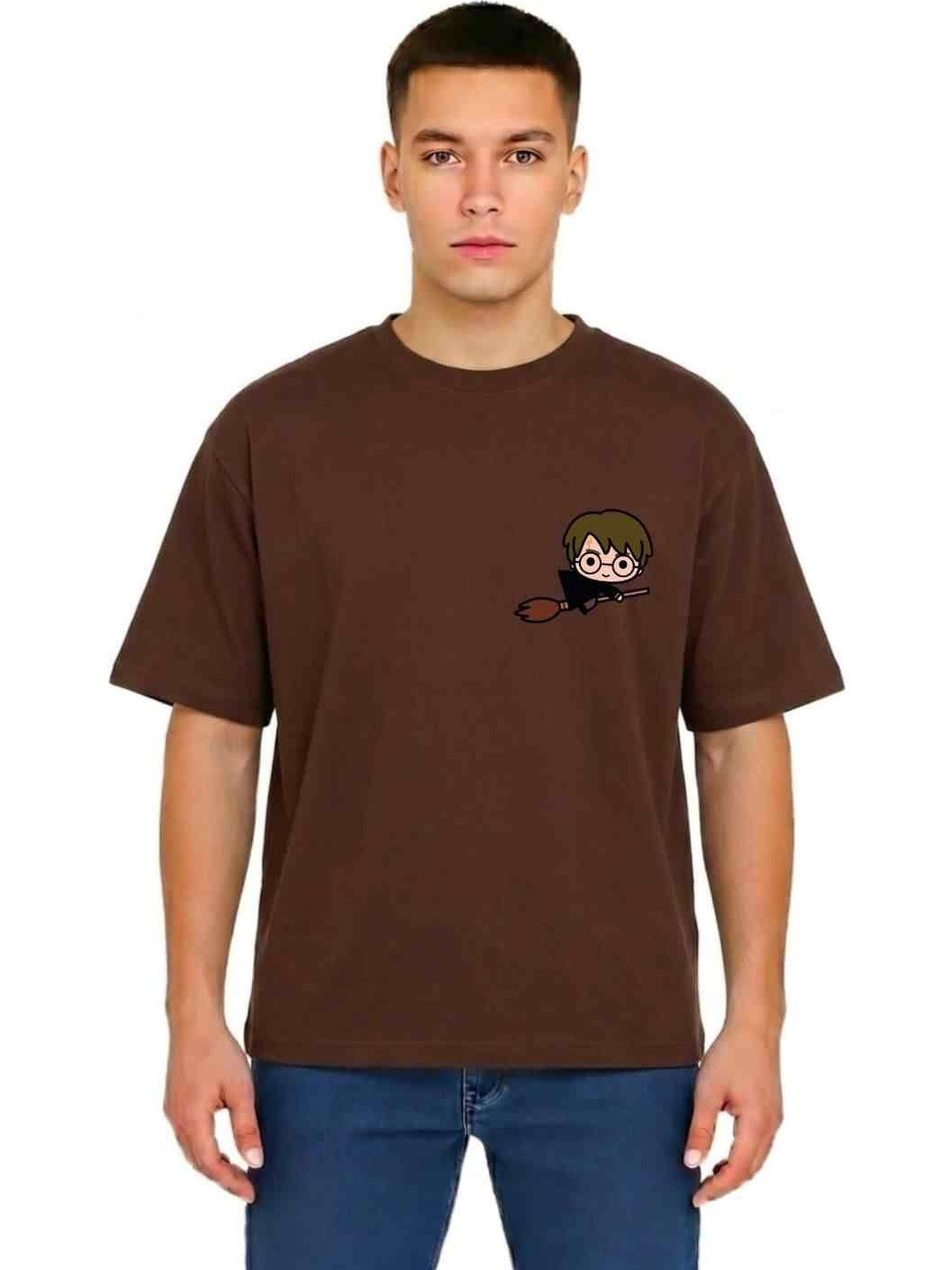 Derada Men Harry Potter Graphic T-shirt