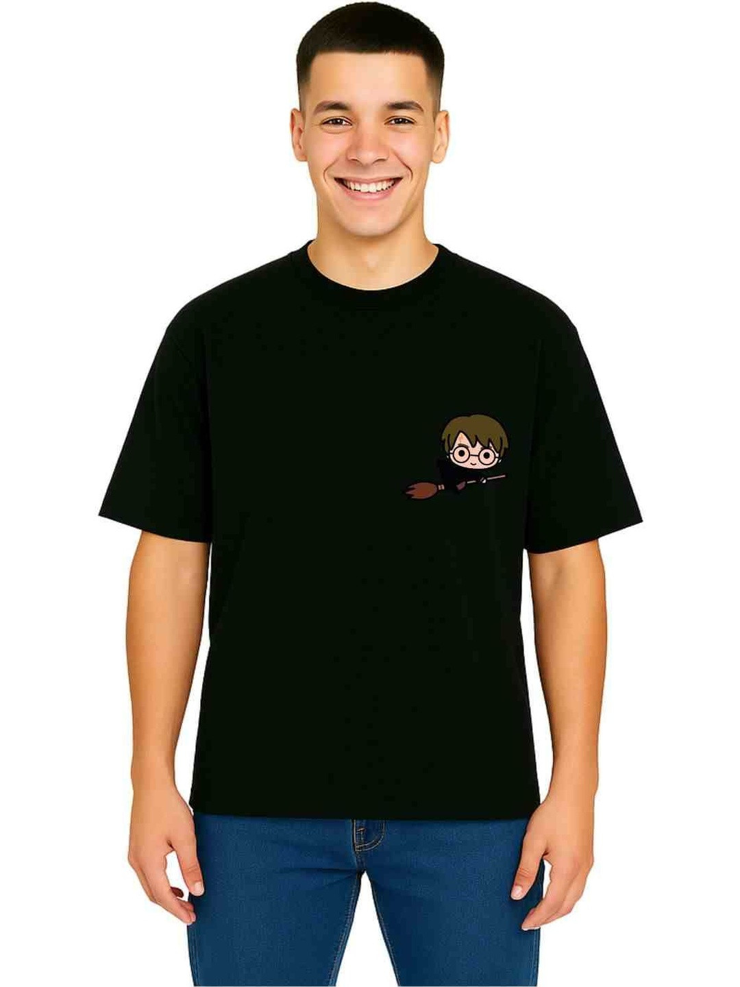Derada Men Harry Potter Graphic T-shirt