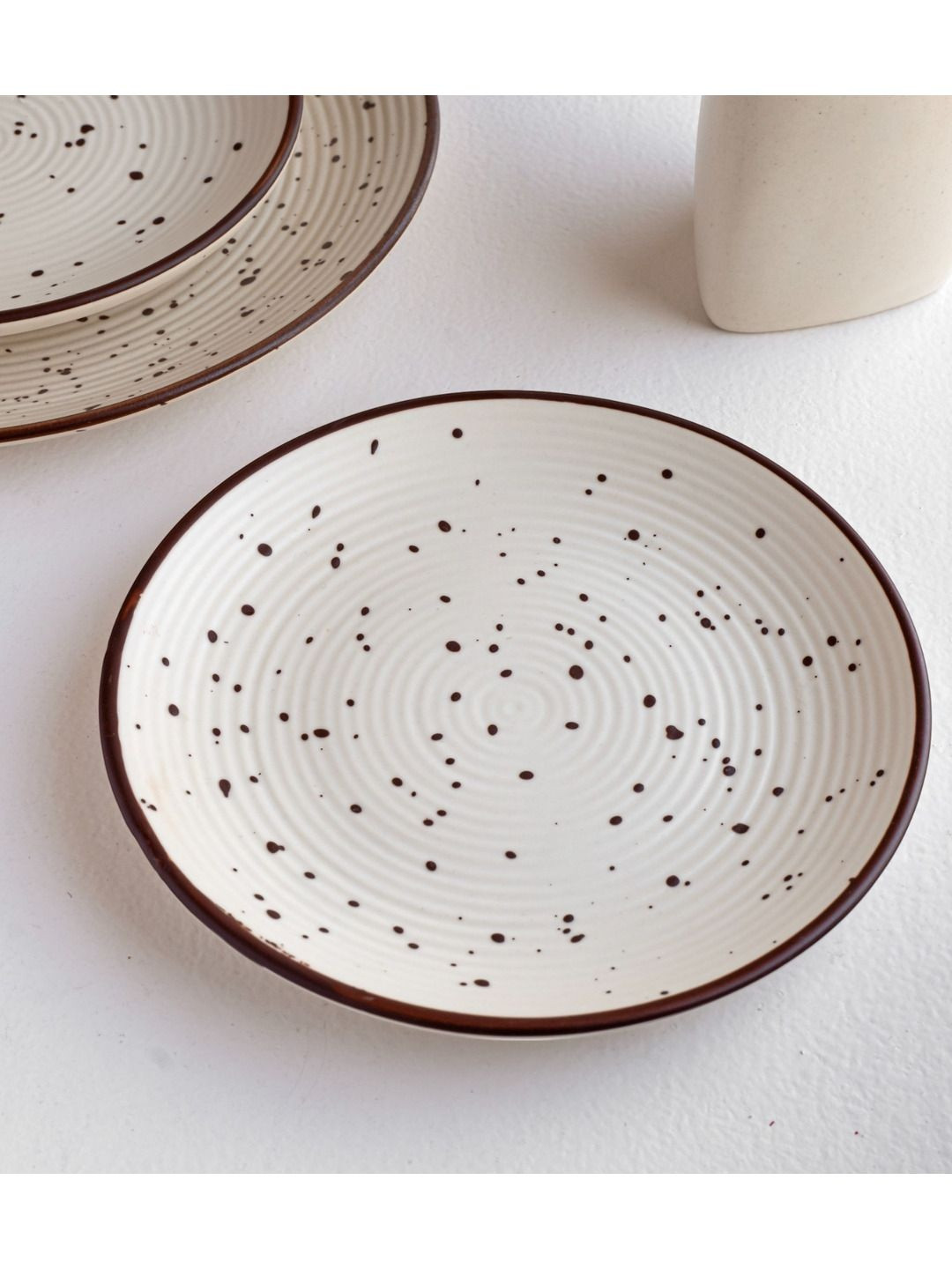 Claymistry Off White Ceramic Matte Microwave Safe Plates