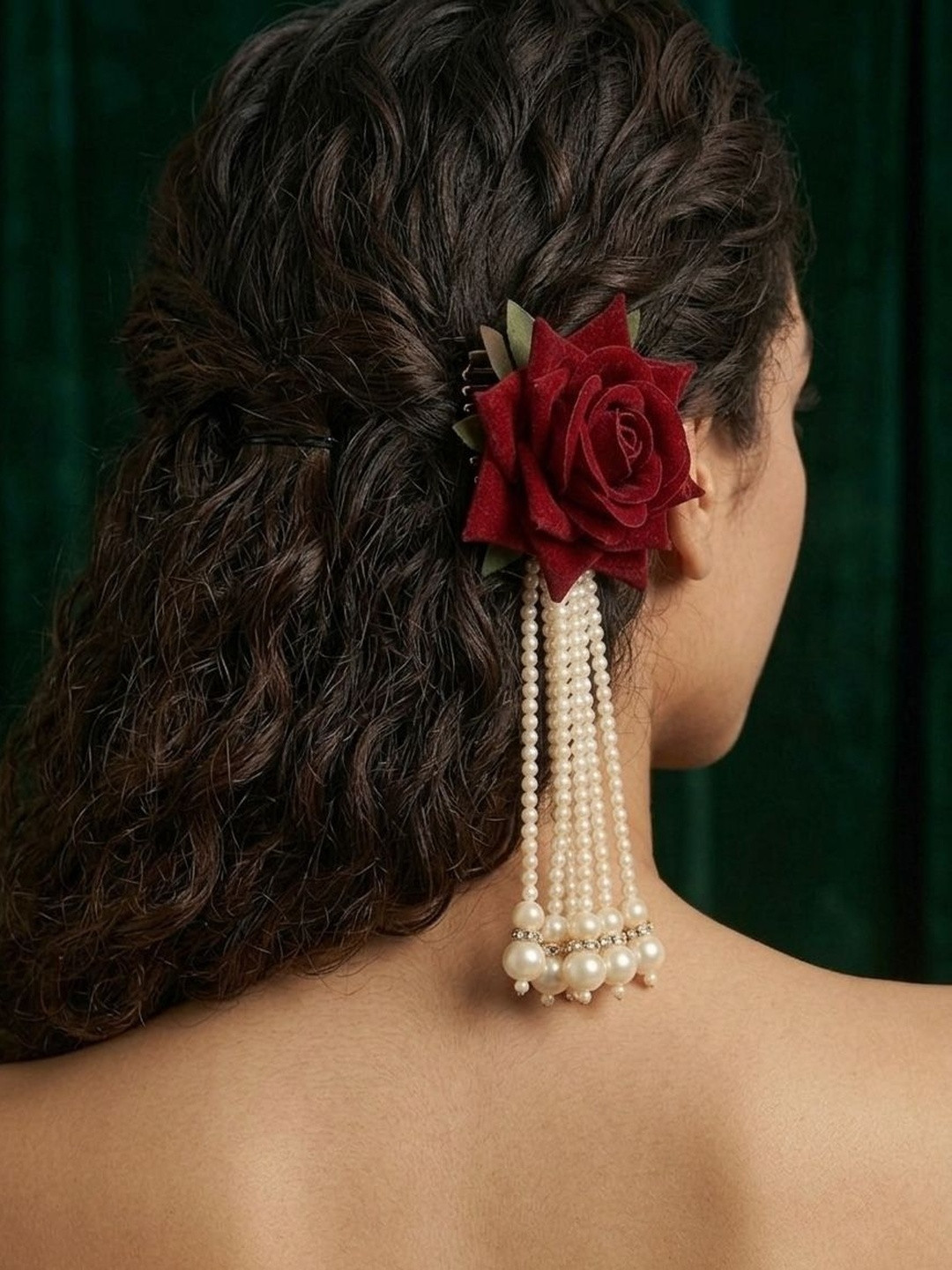 DURATI Women Embellished Hair Accessory Set of