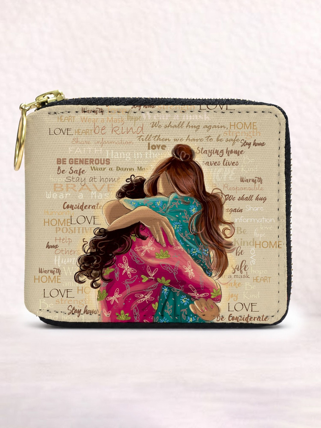 Kalankit Graphic Printed Two Fold Wallet
