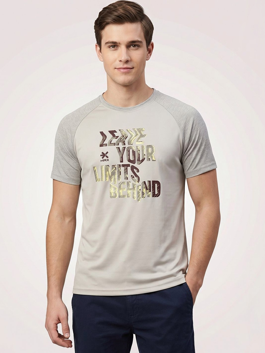 HRX by Hrithik Roshan Men Typography Printed T-shirt