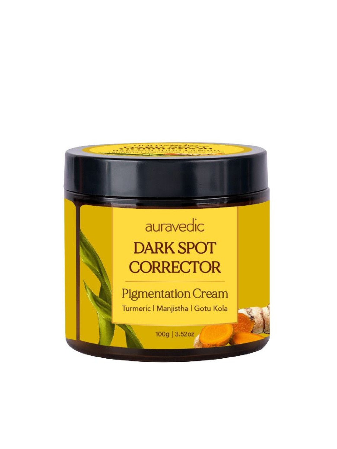 Auravedic Dark Spot Pigmentation Face Cream with Turmeric for Tan Removal - 100g