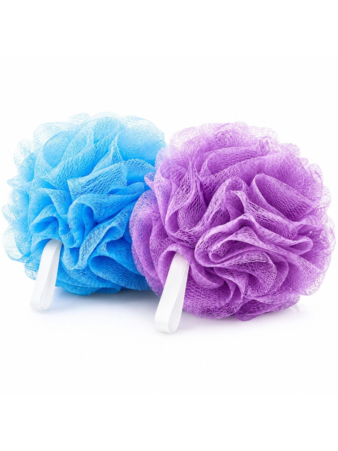 Sizi Set Of 2 Bath Loofah Sponge For High Lather Cleansing