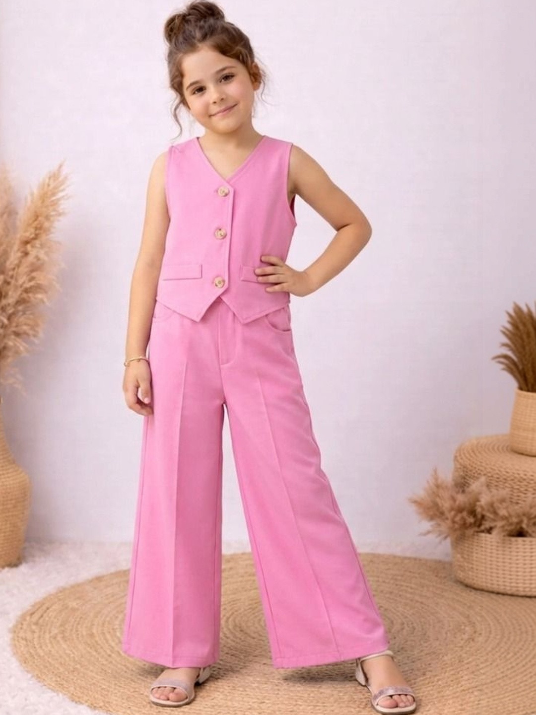 LAXNEEP Girls Top with Trousers