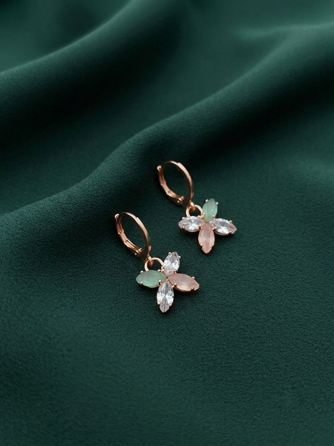 DURATI Floral Drop Earrings