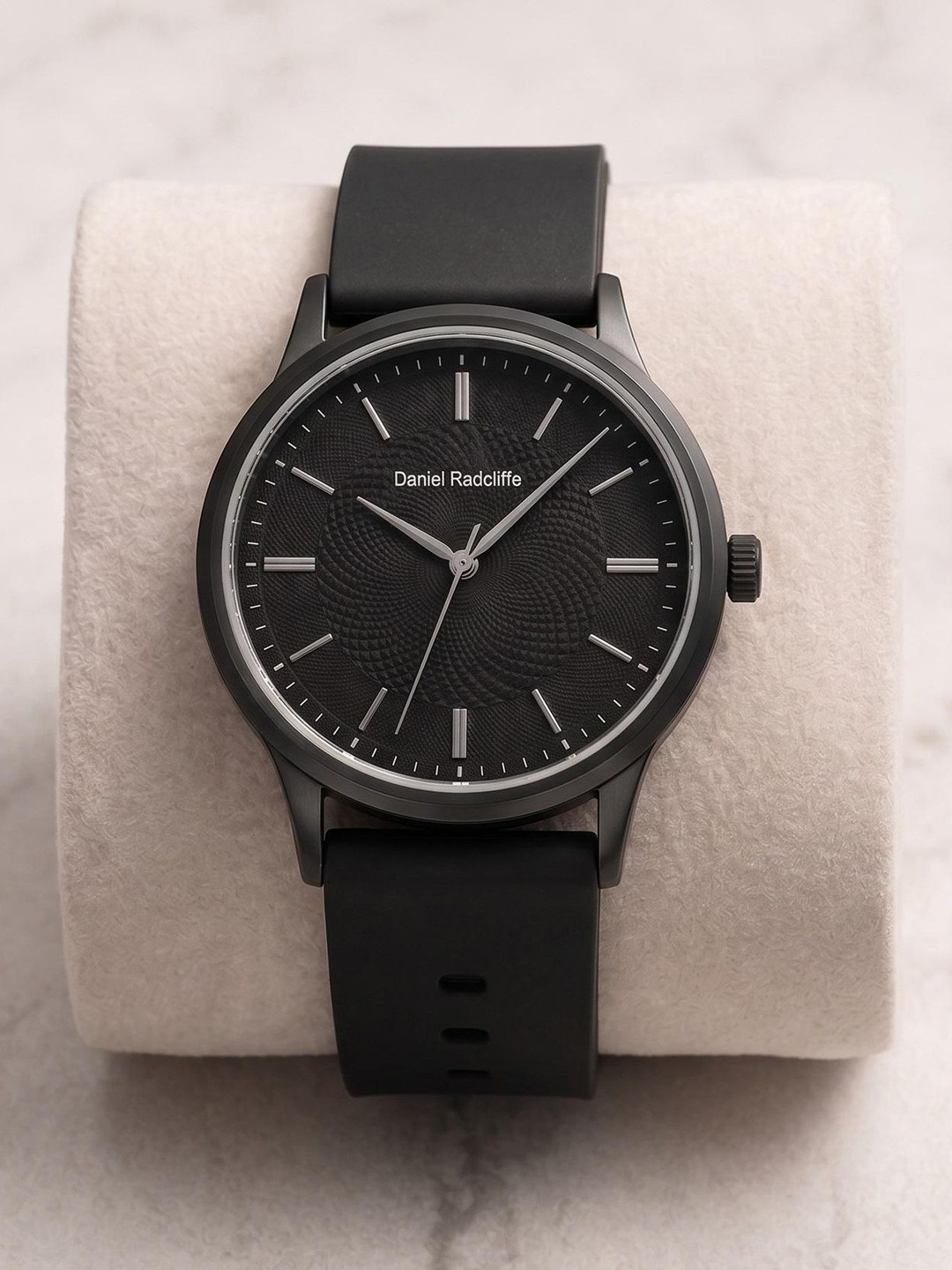 Daniel Radcliffe Men Brass Dial & Straps Analogue Multi Function Watch SL01 Black