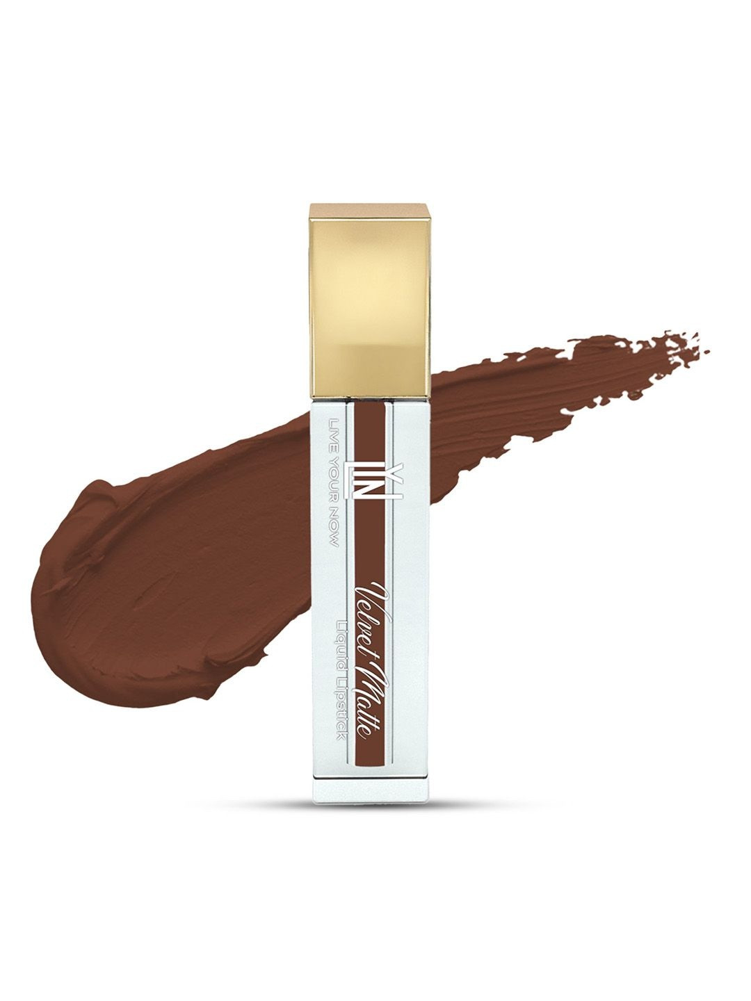 LYN LIVE YOUR NOW Velvet Matte Liquid Lipstick With Shea Butter - 3.5 ml -Brown Butter 13