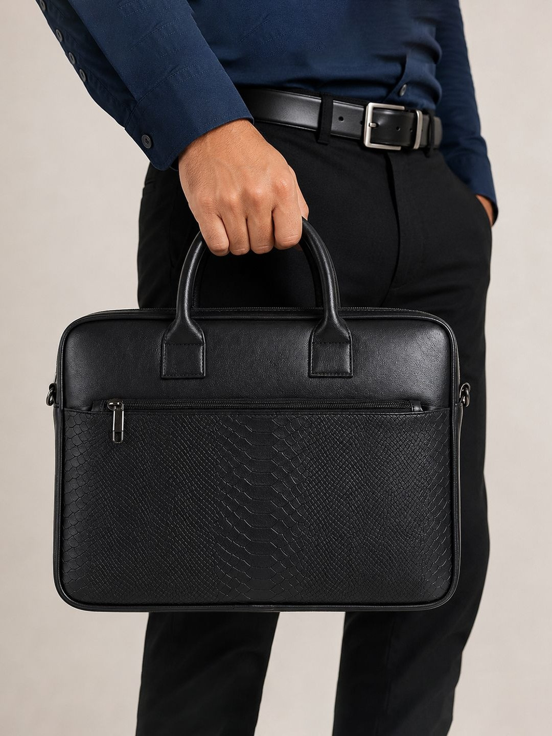 bagneeds Textured Structured Handheld Bag